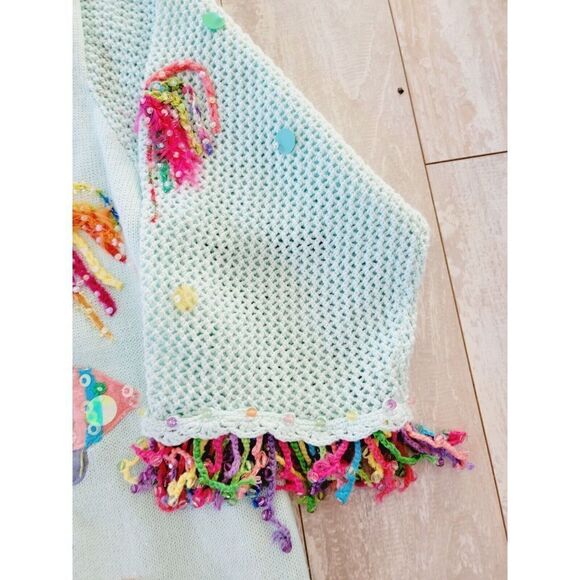 Vintage Design‎ Options Phillip & Jane Gordon XXL Sweater Fish Life *Stains!! - Picture 10 of 13